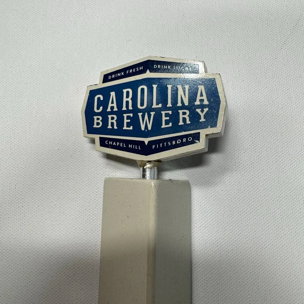 Carolina Brewery Beer Tap Handle Chapel Hill Pittsboro NC Craft Beer Bar Decor